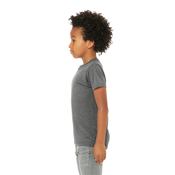 BELLA+CANVAS Youth Triblend Short Sleeve Tee. - BELLA+CANVAS Youth Triblend Short Sleeve Tee. - Image 43 of 56