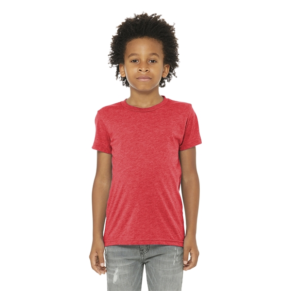 BELLA+CANVAS Youth Triblend Short Sleeve Tee. - BELLA+CANVAS Youth Triblend Short Sleeve Tee. - Image 44 of 56