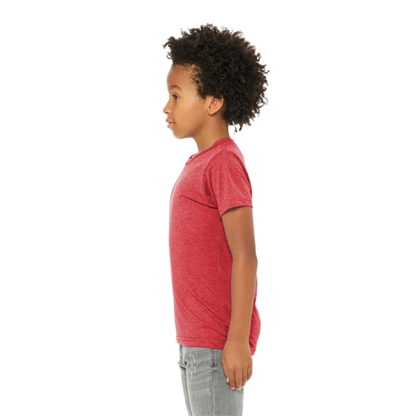 BELLA+CANVAS Youth Triblend Short Sleeve Tee. - BELLA+CANVAS Youth Triblend Short Sleeve Tee. - Image 46 of 56
