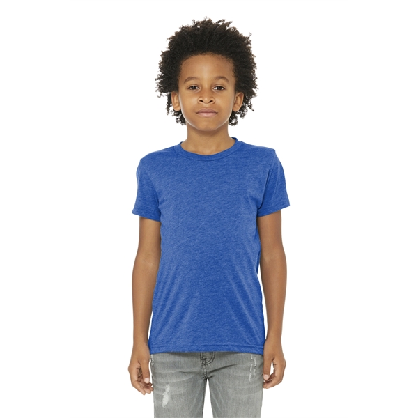 BELLA+CANVAS Youth Triblend Short Sleeve Tee. - BELLA+CANVAS Youth Triblend Short Sleeve Tee. - Image 47 of 56