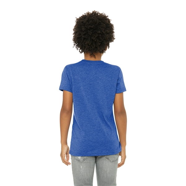 BELLA+CANVAS Youth Triblend Short Sleeve Tee. - BELLA+CANVAS Youth Triblend Short Sleeve Tee. - Image 48 of 56
