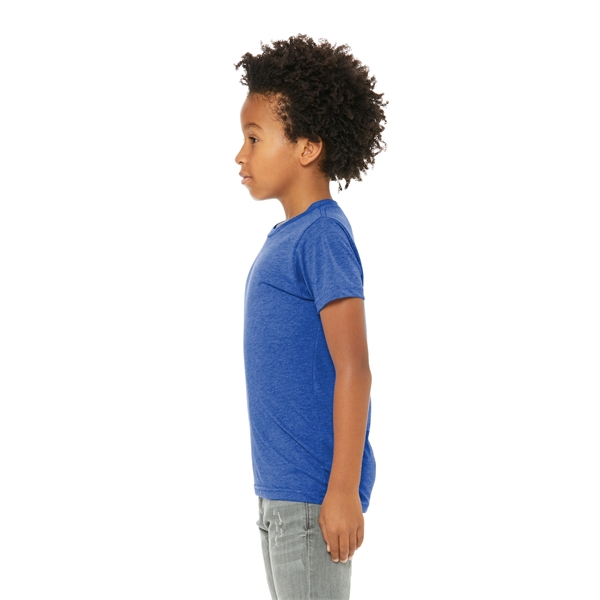 BELLA+CANVAS Youth Triblend Short Sleeve Tee. - BELLA+CANVAS Youth Triblend Short Sleeve Tee. - Image 49 of 56