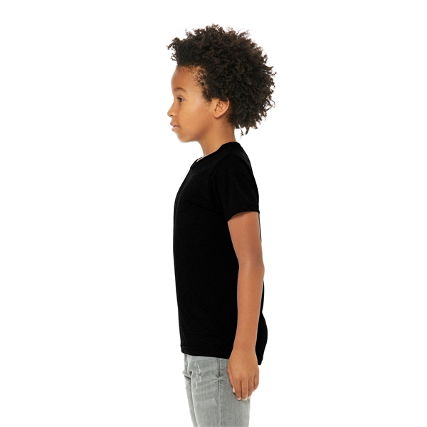 BELLA+CANVAS Youth Triblend Short Sleeve Tee. - BELLA+CANVAS Youth Triblend Short Sleeve Tee. - Image 22 of 56