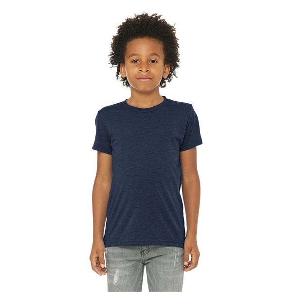 BELLA+CANVAS Youth Triblend Short Sleeve Tee. - BELLA+CANVAS Youth Triblend Short Sleeve Tee. - Image 50 of 56