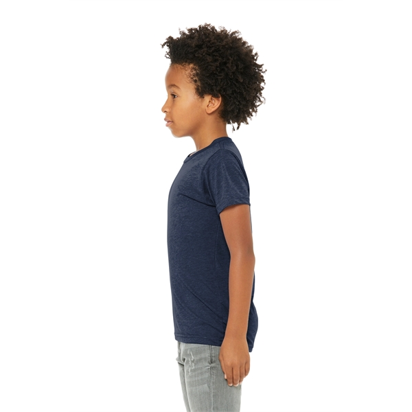 BELLA+CANVAS Youth Triblend Short Sleeve Tee. - BELLA+CANVAS Youth Triblend Short Sleeve Tee. - Image 52 of 56