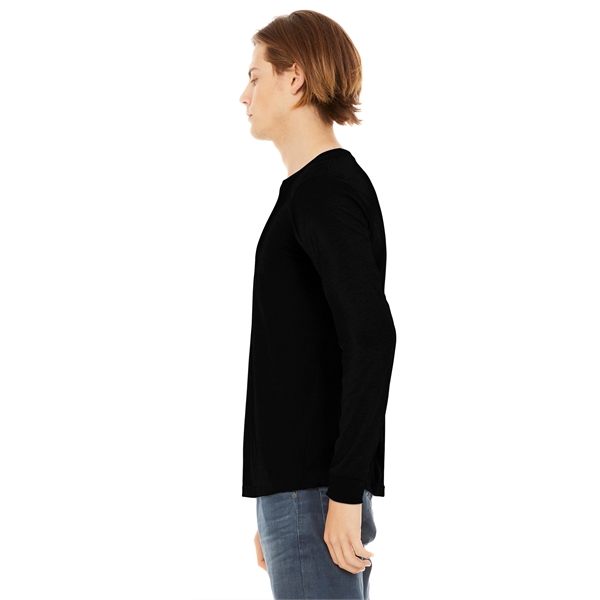 BELLA+CANVAS Unisex Triblend Long Sleeve Tee - BELLA+CANVAS Unisex Triblend Long Sleeve Tee - Image 17 of 70