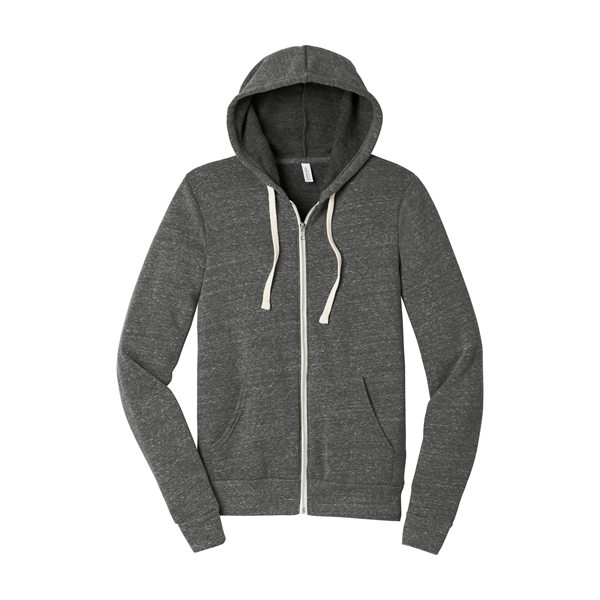 BELLA+CANVAS Unisex Triblend Sponge Fleece Full-Zip Hoodie. - BELLA+CANVAS Unisex Triblend Sponge Fleece Full-Zip Hoodie. - Image 3 of 15