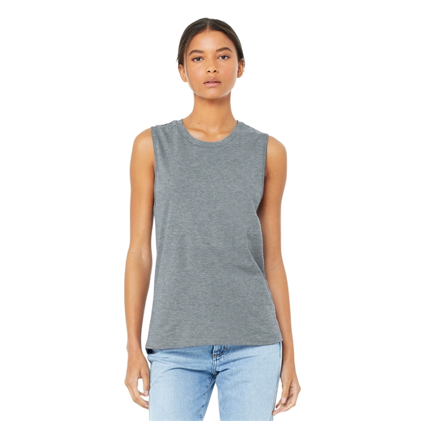 BELLA+CANVAS Women's Jersey Muscle Tank. - BELLA+CANVAS Women's Jersey Muscle Tank. - Image 38 of 47