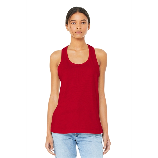 BELLA+CANVAS Women's Jersey Racerback Tank. - BELLA+CANVAS Women's Jersey Racerback Tank. - Image 33 of 46