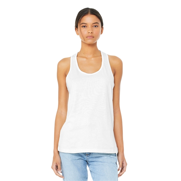 BELLA+CANVAS Women's Jersey Racerback Tank. - BELLA+CANVAS Women's Jersey Racerback Tank. - Image 39 of 46
