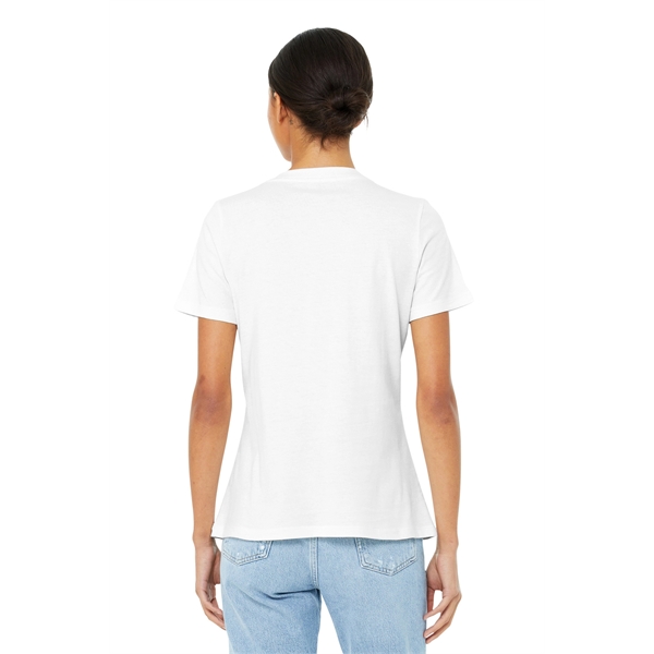 BELLA+CANVAS Women's Relaxed Jersey Short Sleeve V-Neck Tee. - BELLA+CANVAS Women's Relaxed Jersey Short Sleeve V-Neck Tee. - Image 24 of 35