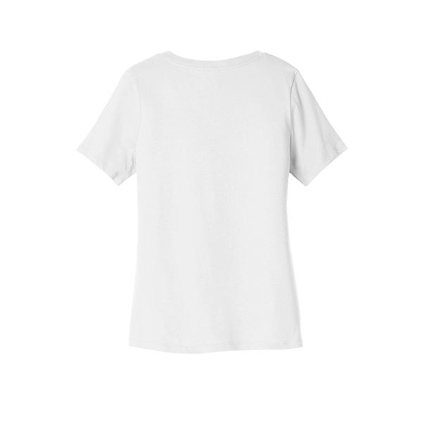 BELLA+CANVAS Women's Relaxed Jersey Short Sleeve V-Neck Tee. - BELLA+CANVAS Women's Relaxed Jersey Short Sleeve V-Neck Tee. - Image 11 of 35