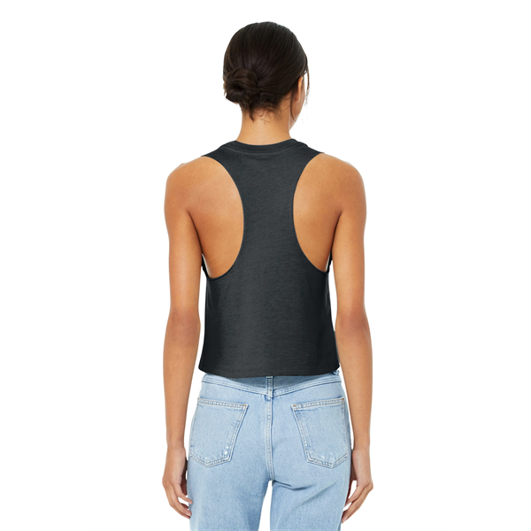 BELLA+CANVAS Women's Racerback Cropped Tank. - BELLA+CANVAS Women's Racerback Cropped Tank. - Image 20 of 40
