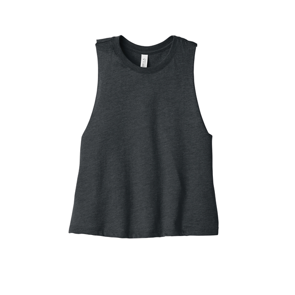 BELLA+CANVAS Women's Racerback Cropped Tank. - BELLA+CANVAS Women's Racerback Cropped Tank. - Image 0 of 40