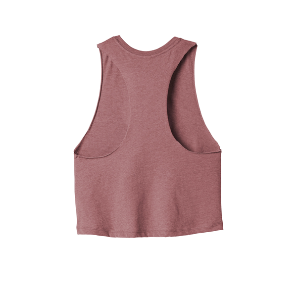 BELLA+CANVAS Women's Racerback Cropped Tank. - BELLA+CANVAS Women's Racerback Cropped Tank. - Image 8 of 40