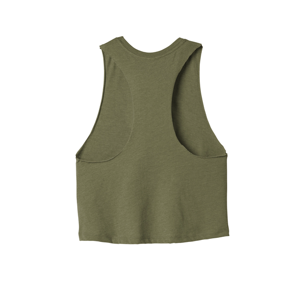 BELLA+CANVAS Women's Racerback Cropped Tank. - BELLA+CANVAS Women's Racerback Cropped Tank. - Image 9 of 40