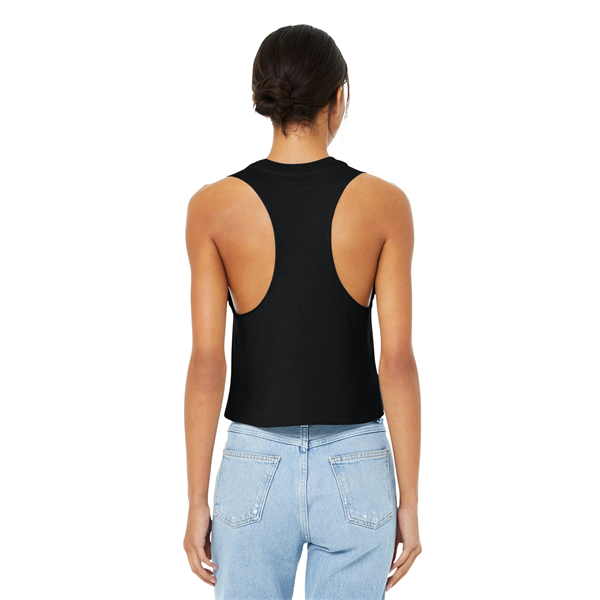 BELLA+CANVAS Women's Racerback Cropped Tank. - BELLA+CANVAS Women's Racerback Cropped Tank. - Image 28 of 40