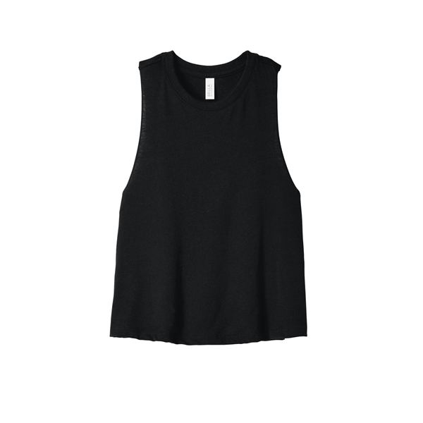 BELLA+CANVAS Women's Racerback Cropped Tank. - BELLA+CANVAS Women's Racerback Cropped Tank. - Image 4 of 40