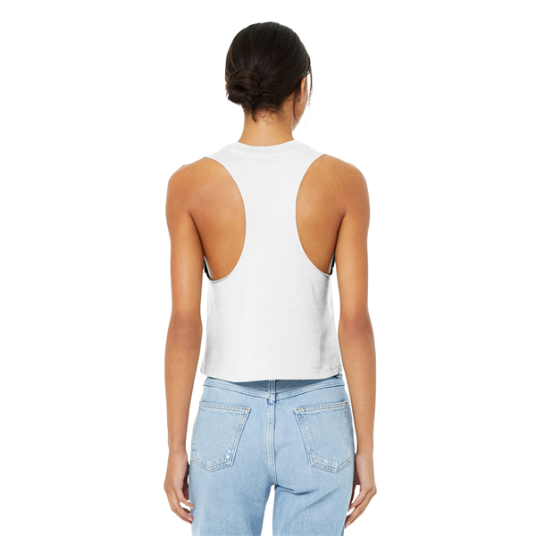 BELLA+CANVAS Women's Racerback Cropped Tank. - BELLA+CANVAS Women's Racerback Cropped Tank. - Image 30 of 40