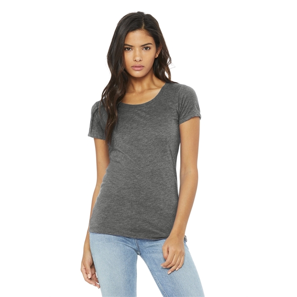 BELLA+CANVAS Women's Triblend Short Sleeve Tee. - BELLA+CANVAS Women's Triblend Short Sleeve Tee. - Image 4 of 11