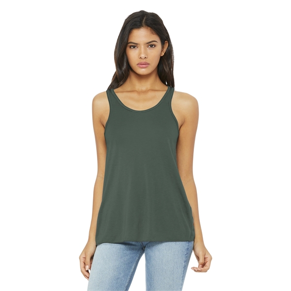 BELLA+CANVAS Women's Flowy Racerback Tank. - BELLA+CANVAS Women's Flowy Racerback Tank. - Image 37 of 109