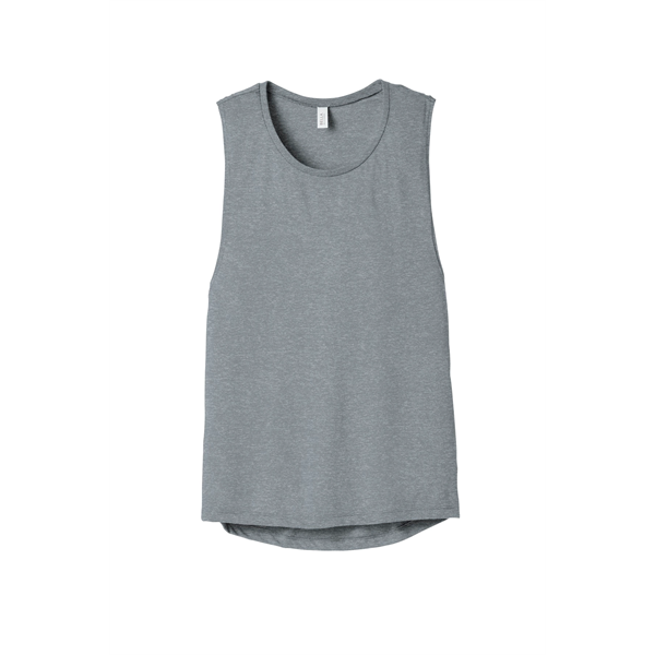 BELLA+CANVAS Women's Flowy Scoop Muscle Tank. - BELLA+CANVAS Women's Flowy Scoop Muscle Tank. - Image 1 of 28