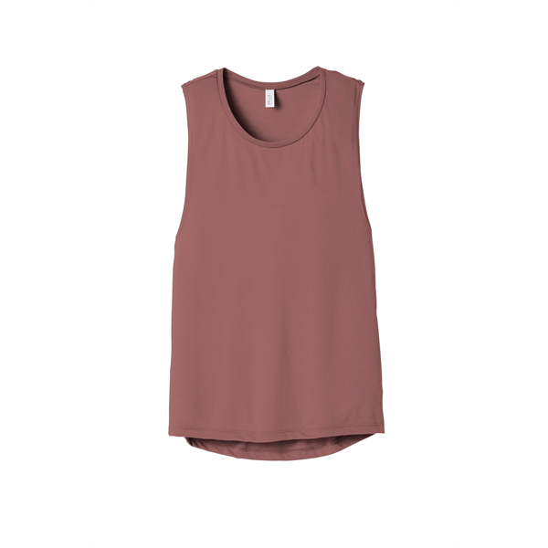BELLA+CANVAS Women's Flowy Scoop Muscle Tank. - BELLA+CANVAS Women's Flowy Scoop Muscle Tank. - Image 7 of 28
