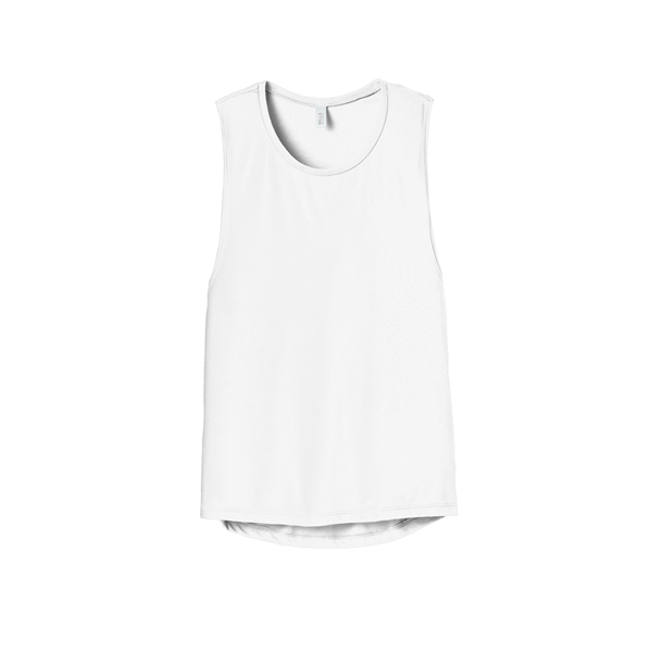 BELLA+CANVAS Women's Flowy Scoop Muscle Tank. - BELLA+CANVAS Women's Flowy Scoop Muscle Tank. - Image 11 of 28