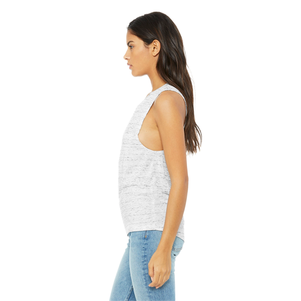 BELLA+CANVAS Women's Flowy Scoop Muscle Tank. - BELLA+CANVAS Women's Flowy Scoop Muscle Tank. - Image 21 of 28