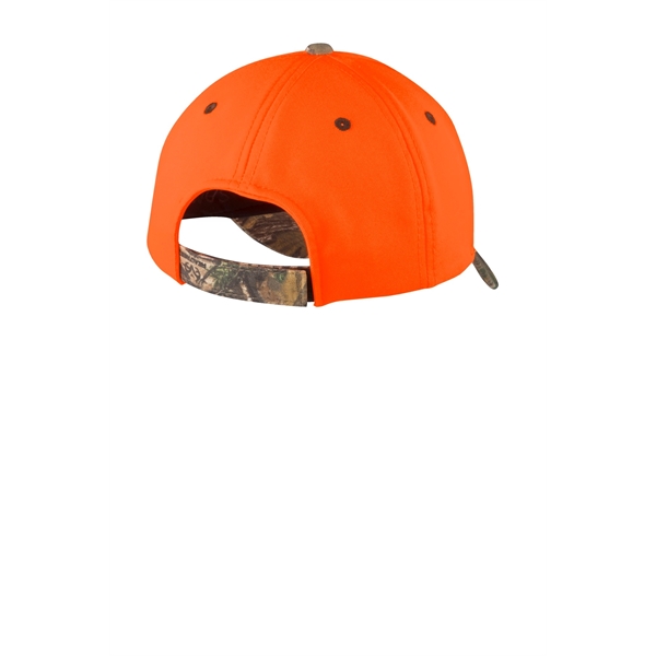 Port Authority Enhanced Visibility Cap with Camo Brim. - Port Authority Enhanced Visibility Cap with Camo Brim. - Image 2 of 2