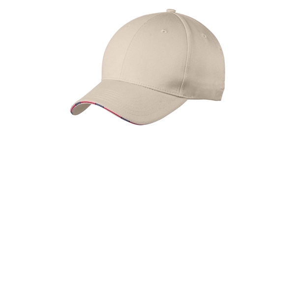 Port Authority Americana Flag Sandwich Cap. - Port Authority Americana Flag Sandwich Cap. - Image 7 of 7