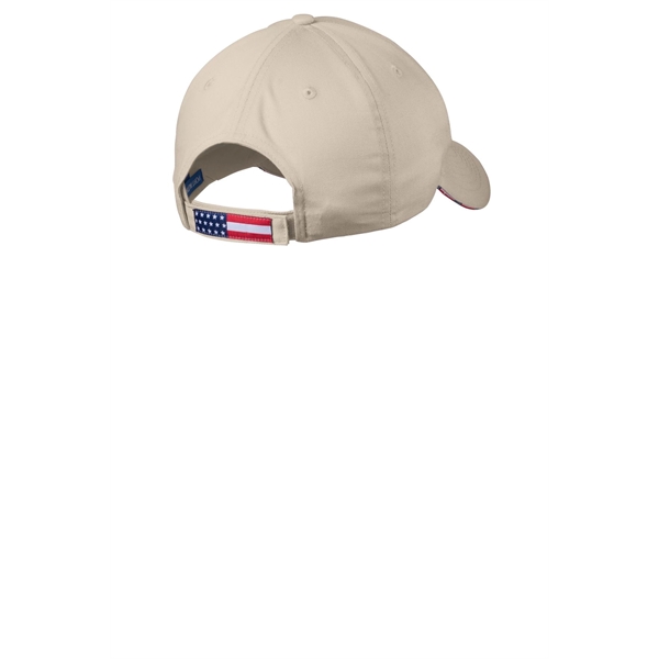 Port Authority Americana Flag Sandwich Cap. - Port Authority Americana Flag Sandwich Cap. - Image 5 of 7