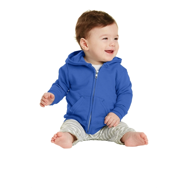 Port & Company Infant Core Fleece Full-Zip Hooded Sweatsh... - Port & Company Infant Core Fleece Full-Zip Hooded Sweatsh... - Image 23 of 27