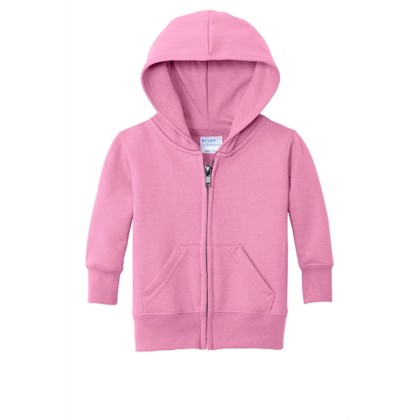 Port & Company Infant Core Fleece Full-Zip Hooded Sweatsh... - Port & Company Infant Core Fleece Full-Zip Hooded Sweatsh... - Image 24 of 27