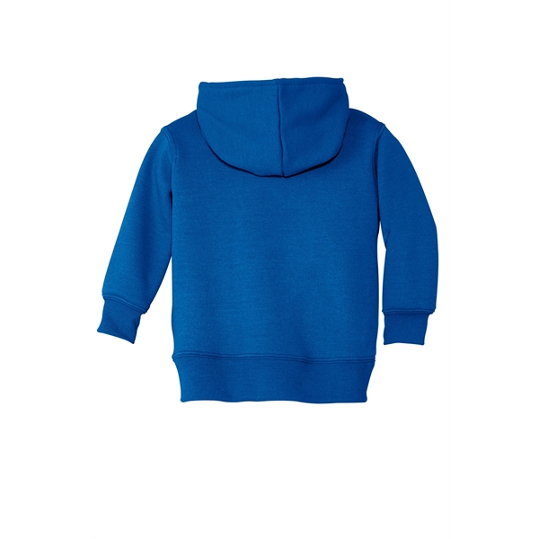 Port & Company Toddler Core Fleece Full-Zip Hooded Sweats... - Port & Company Toddler Core Fleece Full-Zip Hooded Sweats... - Image 11 of 26