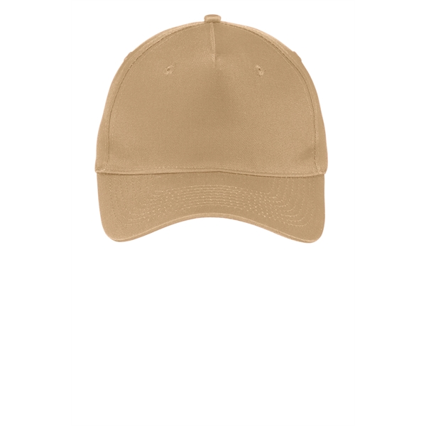 Port & Company Five-Panel Twill Cap. - Port & Company Five-Panel Twill Cap. - Image 4 of 22