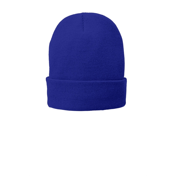 Port & Company Fleece-Lined Knit Cap. - Port & Company Fleece-Lined Knit Cap. - Image 4 of 12