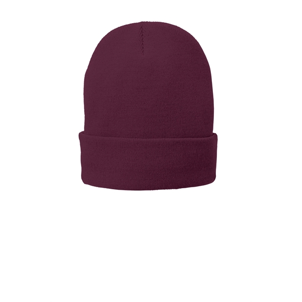 Port & Company Fleece-Lined Knit Cap. - Port & Company Fleece-Lined Knit Cap. - Image 6 of 12