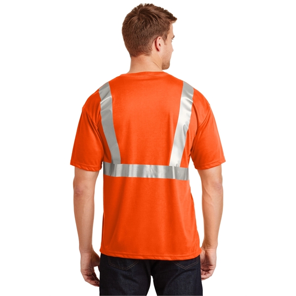 CornerStone - ANSI 107 Class 2 Safety T-Shirt. - CornerStone - ANSI 107 Class 2 Safety T-Shirt. - Image 3 of 10