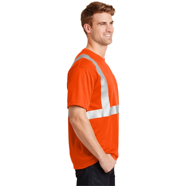 CornerStone - ANSI 107 Class 2 Safety T-Shirt. - CornerStone - ANSI 107 Class 2 Safety T-Shirt. - Image 4 of 10