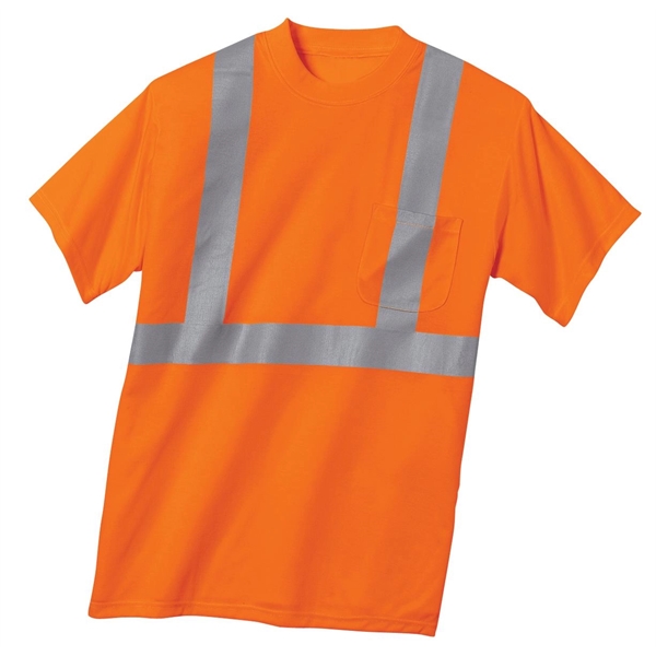 CornerStone - ANSI 107 Class 2 Safety T-Shirt. - CornerStone - ANSI 107 Class 2 Safety T-Shirt. - Image 5 of 10