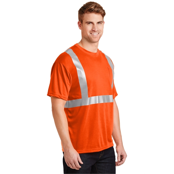 CornerStone - ANSI 107 Class 2 Safety T-Shirt. - CornerStone - ANSI 107 Class 2 Safety T-Shirt. - Image 6 of 10