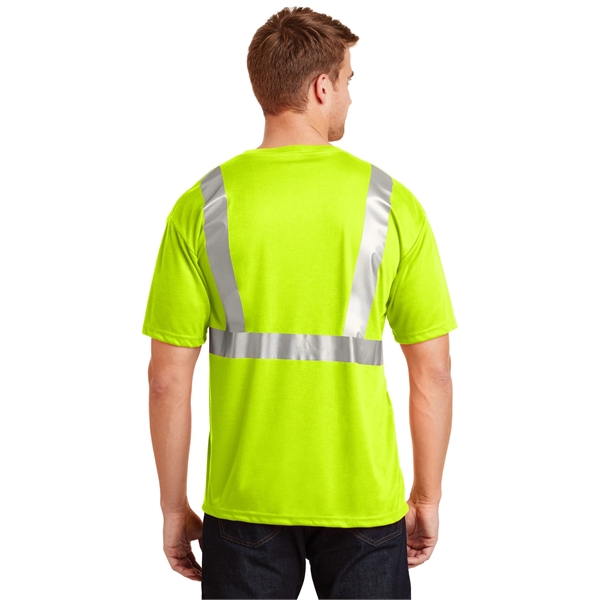 CornerStone - ANSI 107 Class 2 Safety T-Shirt. - CornerStone - ANSI 107 Class 2 Safety T-Shirt. - Image 1 of 10