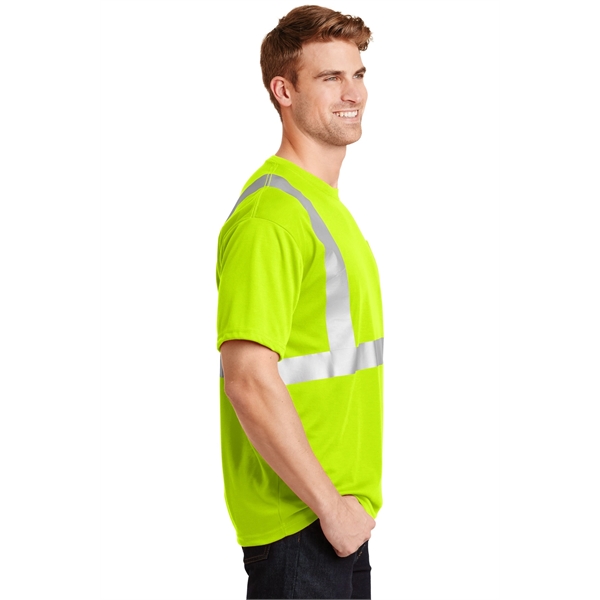 CornerStone - ANSI 107 Class 2 Safety T-Shirt. - CornerStone - ANSI 107 Class 2 Safety T-Shirt. - Image 2 of 10