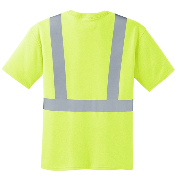 CornerStone - ANSI 107 Class 2 Safety T-Shirt. - CornerStone - ANSI 107 Class 2 Safety T-Shirt. - Image 10 of 10