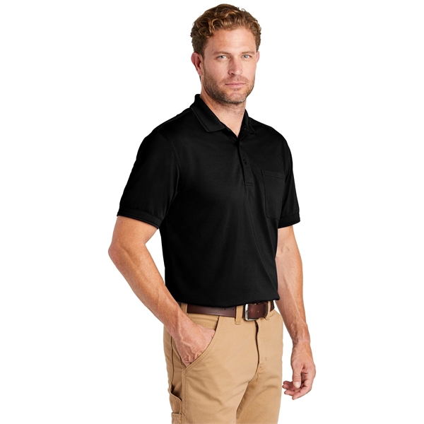 CornerStone Industrial Snag-Proof Pique Pocket Polo. - CornerStone Industrial Snag-Proof Pique Pocket Polo. - Image 4 of 35