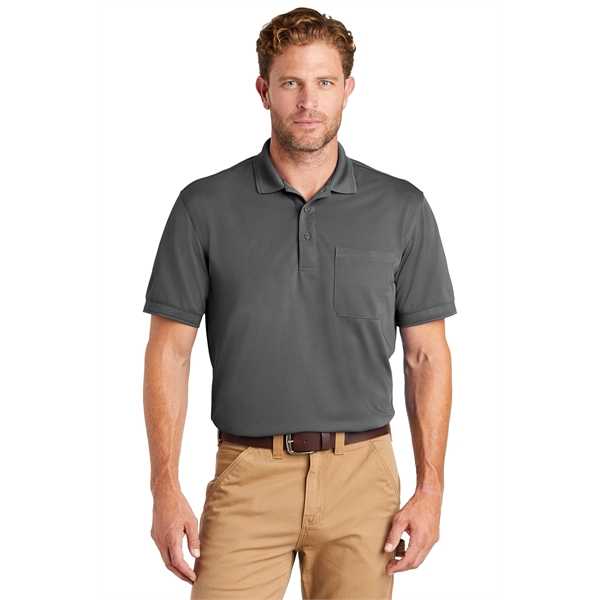 CornerStone Industrial Snag-Proof Pique Pocket Polo. - CornerStone Industrial Snag-Proof Pique Pocket Polo. - Image 6 of 35