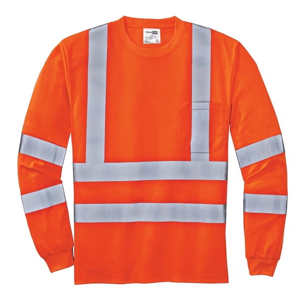 CornerStone - ANSI 107 Class 3 Long Sleeve Snag-Resistant... - CornerStone - ANSI 107 Class 3 Long Sleeve Snag-Resistant... - Image 0 of 8