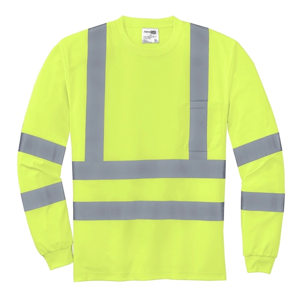 CornerStone - ANSI 107 Class 3 Long Sleeve Snag-Resistant... - CornerStone - ANSI 107 Class 3 Long Sleeve Snag-Resistant... - Image 6 of 8