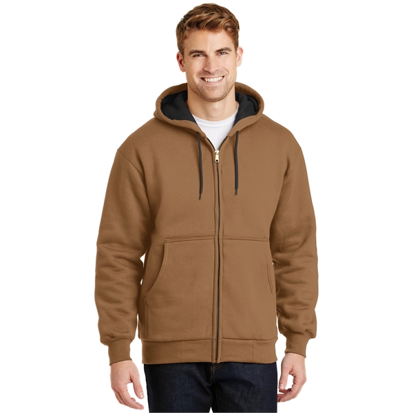 CornerStone - Heavyweight Full-Zip Hooded Sweatshirt with... - CornerStone - Heavyweight Full-Zip Hooded Sweatshirt with... - Image 15 of 20